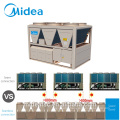 Midea Scroll Compressor High Efficiency Commercial Air Cooled Screw Chiller